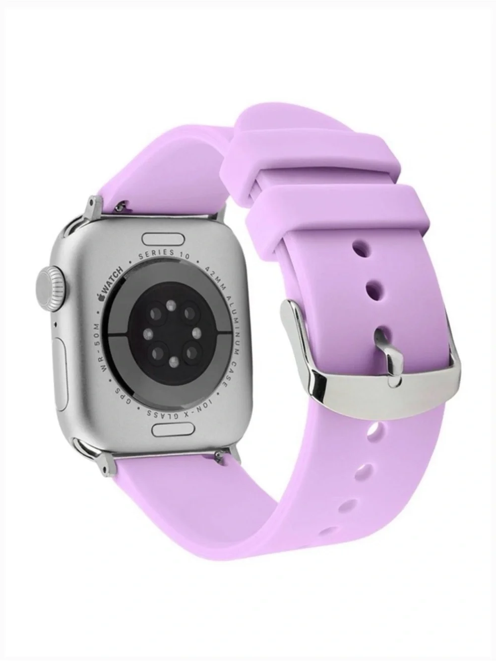 case-mate Lavender Silicone Smartwatch Band